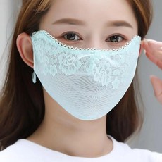 솔리드 컬러 선 스크린 레이스 벽걸이 걸이형 귀 차양 페이스 커버 조절 스트랩 통기성 자외선 차단 스포츠, 1개, 1개입