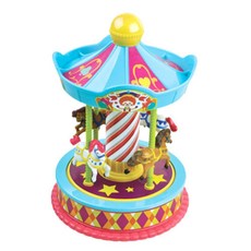 레드박스 오르골 회전목마 완구, 혼합, 1개