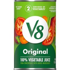 V8 오리지널 100% 야채 주스 1.3L(44온스) 캔, 46 Fl Oz (Pack of 1), 1.3L, 1개