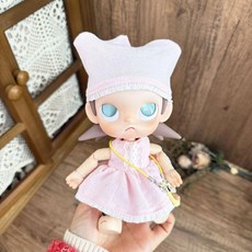팝마트 지거 Zsiga 액션 피규어 BJD 20cm 인형옷 스커트 반다나 휴대폰 카메라 펜던트 세트, 20CM 가지 누나의 옷에는 인형이 포함되어 있지 않다, 핑크 스커트+반다나+휴대폰 펜던트 세트