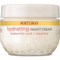 버츠비 Burt's Bees Truly GLOW 로우ing 나이트 크림 유니 51g(1.8온스) 화이트 (I0115908) 240375, 51g