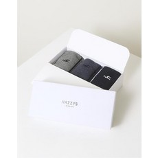 26SS [선물추천] 스트라이프 장목 양말 3종 세트 HISS6E530N2