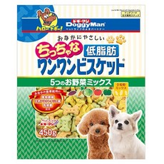 獅子王寵物Doggyman多格漫犬用厚乳消臭餅乾 蔬菜寵物餅乾 狗狗潔牙零食, 1個, 10#低脂5種野菜綜合迷你餅乾 450g