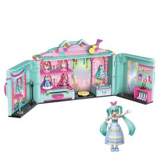 KEEPPLAY積木 初音未來 夢幻換裝衣櫃, 粉紅色, 1盒