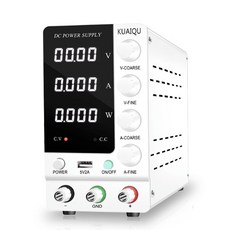 NicePower直流電源供應器 SPS-C3010 可調電源供應器 帶輸出開關, 白