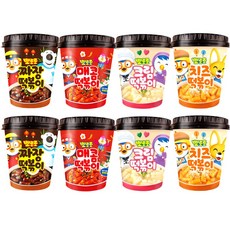 마자킹 뽀로로 컵떡볶이 4종 세트, 1개