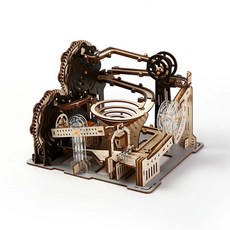 우드퍼즐 전동 나무 조립 어려운 목재 볼, A. 전기 모델254222198mm