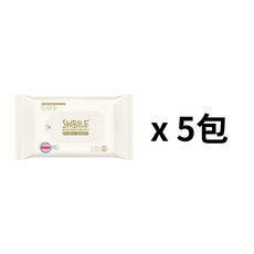 詩比樂 SHIBILE 純水濕紙巾 旅行隨身包 不連抽 可擦臉 外出方便, 5個, 10張, 70g