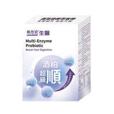 易而安 酒粕超級順酵素 酵素膠囊, 1個