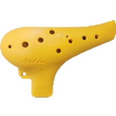 노블 오카리나 노블리 쥬니어 알토C 노랑 AC ac 플라스틱 명품 오카리나, 1개