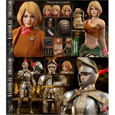 SWTOYS 1/6比例可動人偶 惡靈古堡 阿什莉 Ashley 盔甲版, 1個