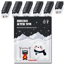 [국내생산] 해피데이 포켓용 핫팩 100g, 40개 홈인테리어/방한용품 반품 최저가 15,770원