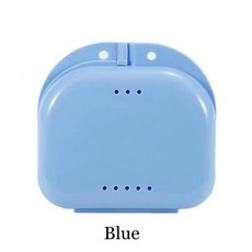 치과용 기구 용품 트레이 건강 관리 교정기 케이스 마우스 가드 컨테이너 틀니 보관함, 빨간색