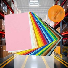 칼라펠트 비접착 주황색 45x30cm 1개 펠트천 인테리어소품 미술교육도구 유치원환경판 수업자료 칼라휄트지