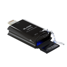 블레이즈 애플 라이트닝 카드리더기마이크로SD + USB 동시인식 블랙박스 1초 확인 SDL201, 1개