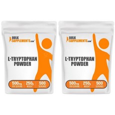 벌크서플리먼트 엘 트립토판 분말 파우더 L Tryptophan 250g 2개