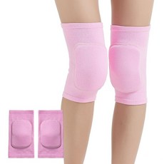 SUJAYU 여성용 남성용 무릎 패드 댄스 레슬링 농구 배구 작업용 보호대 부드러운 패드 (핑크 라지) 236595 7993663824, 핑크