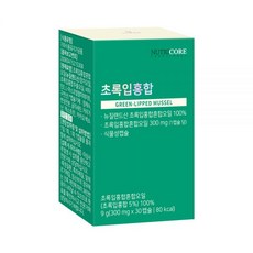 뉴트리코어 초록입홍합 초록홍합 300mg x 30캡슐