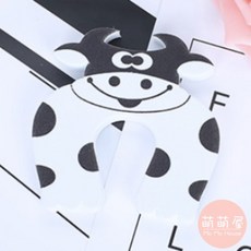 萌萌屋 卡通動物造型門檔, 1個, 乳牛