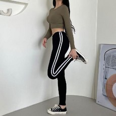 렉샤 투라인핏 안감퍼 레깅스 융털 양모 털레깅스 기모 밍크