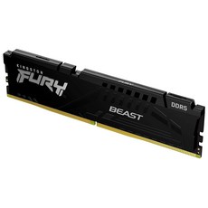 Kingston FURY Beast 16GB 6800MT/s DDR5 CL34 데스크탑 메모리 | AMD EXPO | 싱글 모듈 | KF568C34BBE-16, 16GB (Single)