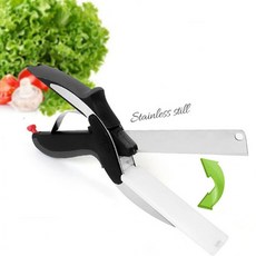 일체형 스마트 도마 가위 휴대용 다용도 도마 가위 주방용 간편, 본상품