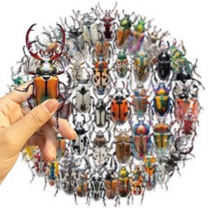 리얼 곤충 다꾸 스티커, 1set (50pcs)