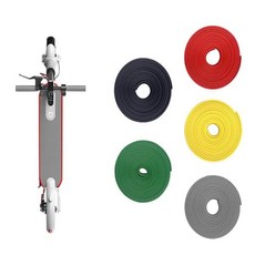 전기 스쿠터 범용 보호 바디 스트립 스티커 테이프 Xiaomi M365 Pro for Ninebot G30 KickScooter 범퍼 장식, 2)YELLOW 8m
