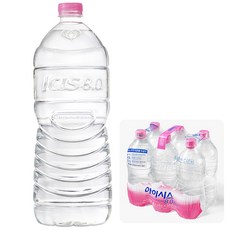 아이시스 8.0 무라벨 ECO 생수, 1L, 6개