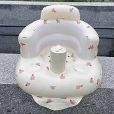 創新便攜孕育坐椅專爲寶寶學坐設計卓越品質後現代風格AS材質輕鬆, 心兔手動按壓打氣（2個月到8個月以內坐）