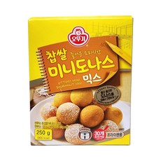 오뚜기 찹쌀 미니도나스 믹스, 250g, 1개