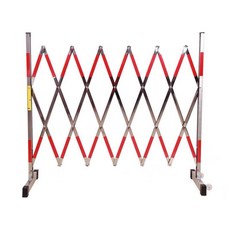 스텐 자바라 바리게이트 접이식 이동 난간 야외 휀스 펜스 가리개, 2. 1.2x2.5m