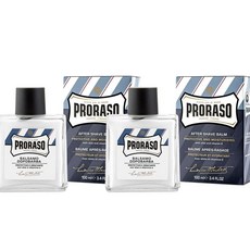 (프랑스직배) 프로라소 프로텍티브 앤 모이스처라이징 애프터쉐이브 밤 100ml 2개 Proraso Protective And Moisturizing After Shave Balm