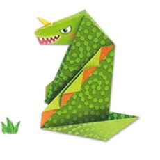 종이접기 동물 컬러지 학접기 포장