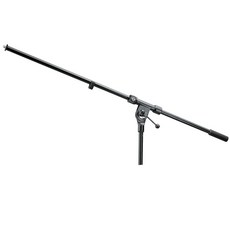 - K nig & Meyer 21100.500.55 클래식 원피스 마이크 붐 암 부드럽고 조용하며 긁힘 없는 위치 변경 연장 모든 음악가를 위한 전문가 등급 독일산 블랙, 1개