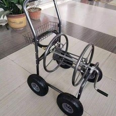 大型水管收納車六分管可收納100米可通水澆菜澆花收管神器戶外, 1個, 大型水管收納車六分管可收納100米可通水, N/A