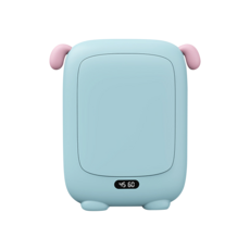 可愛小狗造型暖手充電寶，雙面恆溫發熱，迷你便攜，應急充電，冬季暖心好物, Q寵【藍色】, 迷你暖手寶4000mAh