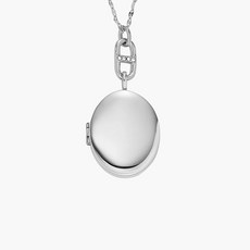 파슬 여성 헤리티지 체인 목걸이 JF04427040 Silver