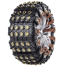 스노우체인 케이블타이 전차종 블랙 옐로우 2컬러, 옐로우체인8P세트