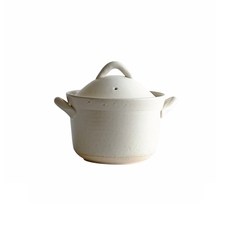 日式復古陶瓷砂鍋燉鍋湯鍋陶瓷鍋 - 導熱均勻，保溫性佳，輕鬆烹調美味料理, 1個, 白色16cm