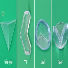 카멜밸리 4종 모서리보호대 4P 말랑쿠션모서리보호대, 타원