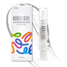 노빌리끄 치아미백제 주사기형 치과 화이트닝, 1개, 5g