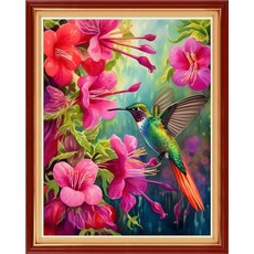 초보자를 위한 레드싱 스탬핑 크로스 키트 자수 다양한 패턴 스타터 DIY 프린트 바늘 포인트 11CT - 피콕 플라워 16x20 인치, Arts patterns06, 1개