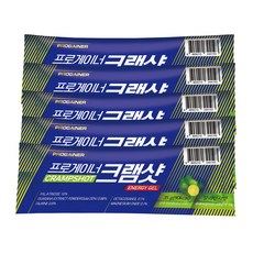 프로게이너 크램샷 깔라만시맛 파워젤 근육 긴장 쥐 완화 라이딩 러닝 마라톤 등산 에너지젤, 5개, 35g
