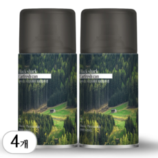 블랙샤크 차량용 방향제 피톤치드 탈취제, 4개, 112g