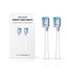 알로코리아 듀얼덴티 전동칫솔 ATA1S 전용 리필 칫솔모 2P