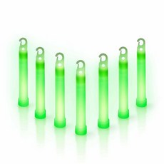 Windy City Novelties - 50팩 - 10.2cm(4인치) 프리미엄 글로우 스틱 (퍼플), Windy City Novelties - 50팩 - 1, 초록색