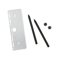 IGT桌板適用 露營收納置物架, 1個, 半單位-板置物架套組(山線), 透明