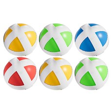 兒童戶外玩具黏黏球飛鏢靶射擊玩具，親子互動安全玩具, 單購-黏黏球(顏色隨機), 6個