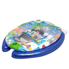 타요 성인유아겸용 변기커버, 블루